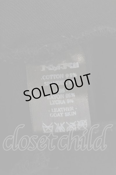 画像4: KMRii / Pocket Leather Piping Hoodie パーカー 1 ブラック O-24-09-29-070-KM-to-YM-OS (4)