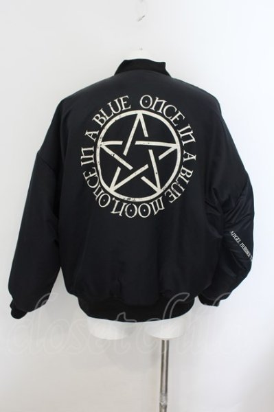 画像2: CIVARIZE / DUBIOUSLY　Ni-yaコラボ MA-1ブルゾンジャケット 44 ブラック O-24-09-29-009-CI-ou-YM-ZT-M004 (2)