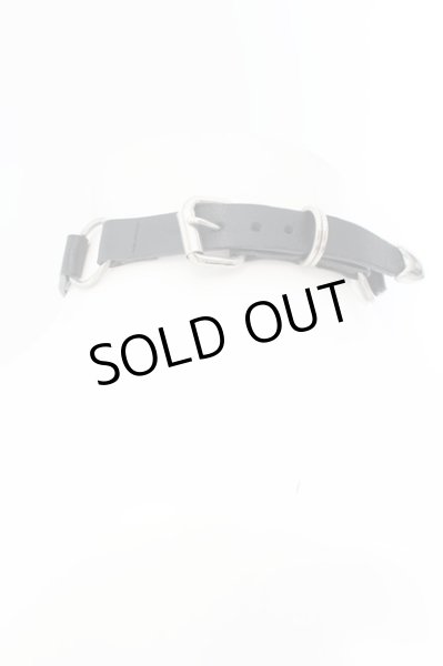 画像2: CIVARIZE / レザークロスチョーカー ブラック O-24-09-29-083-CI-ac-YM-ZT-MK001 (2)