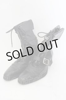 MIHARA YASUHIRO / レースアップブーツ 26cm ブラック O-24-04-16-072