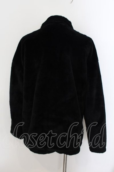 画像2: CIVARIZE / Envy オーバーサイズフェイクファーライダースジャケット 44 ブラック O-24-09-29-010-CI-ou-YM-ZT-M118 (2)