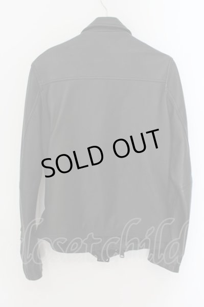 画像2: CIVARIZE / ラムレザーダブルライダースジャケット 48 ブラック O-24-09-29-011-CI-ou-YM-OS (2)