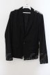 画像1: CIVARIZE / バックスカルプリントテーラードジャケット 46 ブラック O-24-09-29-014-CI-ja-YM-ZT323 (1)