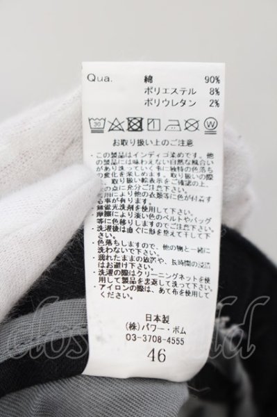 画像3: CIVARIZE / フリンジ切り替えスキニーデニムパンツ 46 ブラック O-24-09-29-016-CI-pa-YM-ZT237 (3)