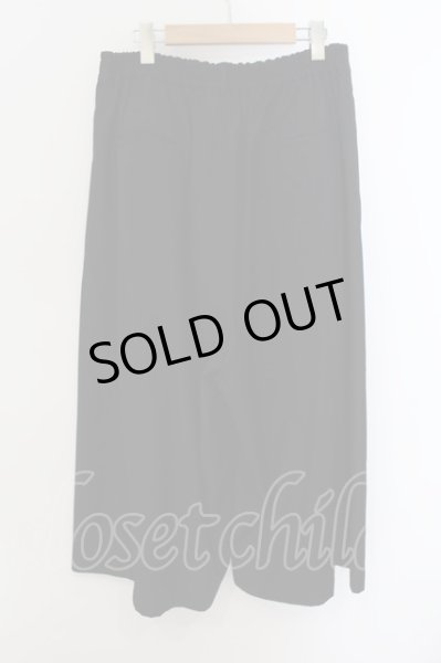 画像2: CIVARIZE / Toxic マチレースワイドパンツ 46 ブラック O-24-09-29-021-CI-pa-YM-ZT041 (2)