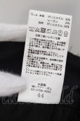 画像3: 【WINTERセール】CIVARIZE / Clarityマチ付きZIPワイドパンツ 44 ブラックｘブルー O-24-09-29-022-CI-pa-YM-ZT237 (3)