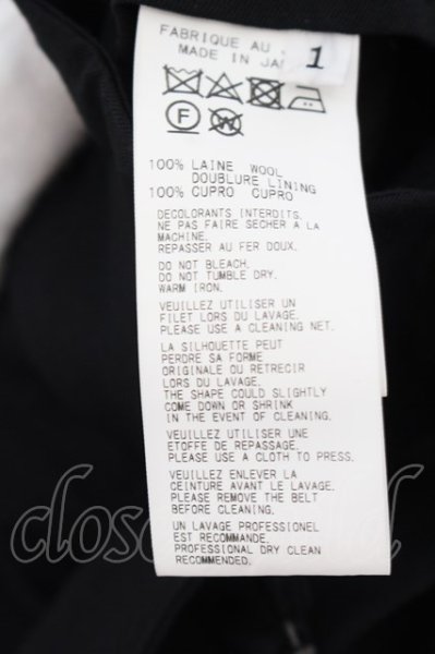 画像3: REGULATION Yohji Yamamoto / GABARDINE R-SUSPENDER パンツ  ブラック O-24-09-29-023-RY-pa-YM-OS (3)