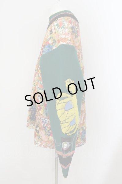 画像2: KIDILL / ×rurumu:　×Henry Darger Pullover Knit Overall Flowers  マルチ O-24-09-29-026-KI-ou-YM-OS (2)