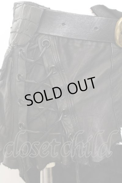 画像6: TT(Shohei Takamiya） / ノアーラップスカート  ブラック O-24-09-30-017-TT-ou-YM-OS (6)