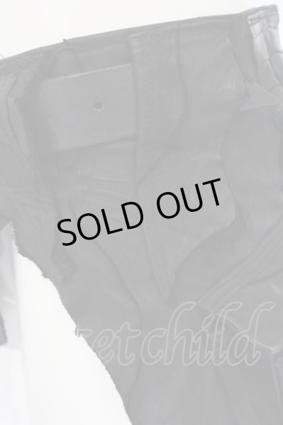 画像7: TT(Shohei Takamiya） / ノアーラップスカート  ブラック O-24-09-30-017-TT-ou-YM-OS (7)