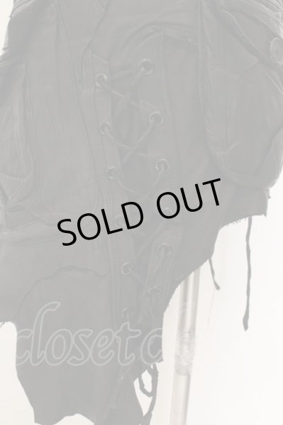 画像10: TT(Shohei Takamiya） / ノアーラップスカート  ブラック O-24-09-30-017-TT-ou-YM-OS (10)