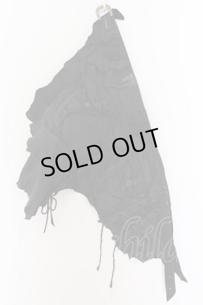 画像13: TT(Shohei Takamiya） / ノアーラップスカート  ブラック O-24-09-30-017-TT-ou-YM-OS (13)