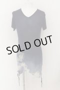 【WINTERセール】KMRii / Magnolia S/S　カットソー 2 ブルー O-24-09-30-006-KM-ts-YM-ZT247