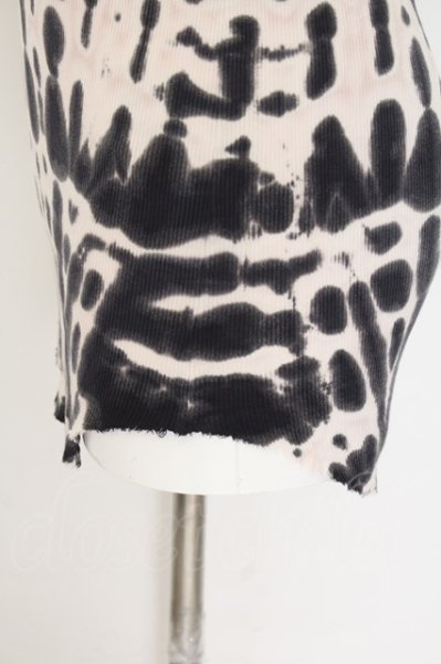 画像3: 上野商会 / タイダイ染めテレコタンクトップ S ピンクベージュ O-24-09-30-001-UE-to-YM-ZT214 (3)