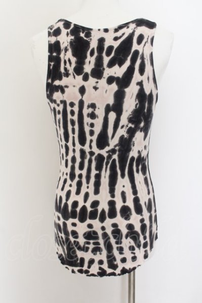 画像4: 上野商会 / タイダイ染めテレコタンクトップ S ピンクベージュ O-24-09-30-001-UE-to-YM-ZT214 (4)