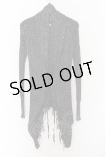 kmriiサーペントクロスカーディガン KMRii / サーペントクロスカーディガン 2 ブラック O-24-09-02-076-KM