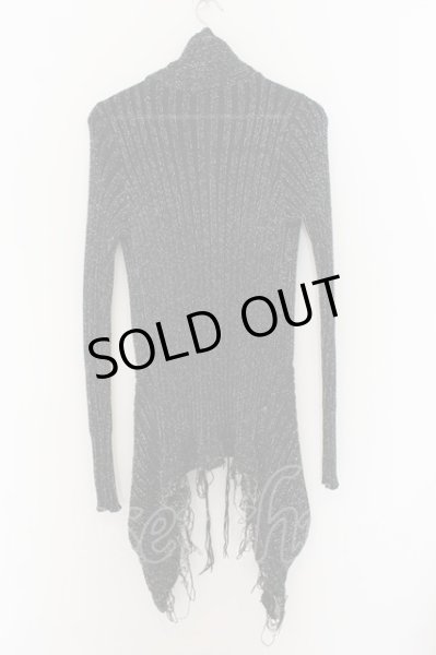 画像4: KMRii / グリッターデストロイニットカーディガン 0 シルバー O-24-09-30-010-KM-ja-YM-OS (4)