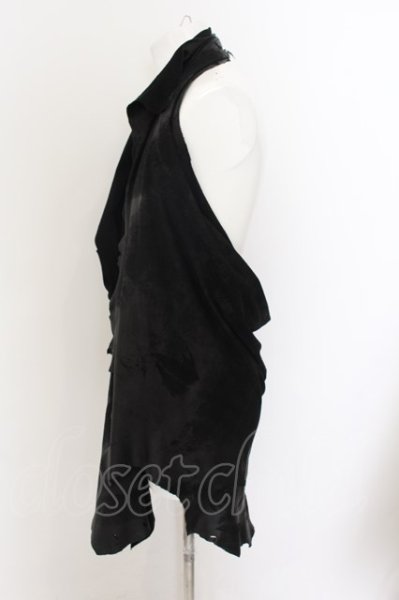 画像3: IFSIXWASNINE / ROSE　レザーベスト F ブラック O-24-09-30-011-IF-to-YM-ZT247 (3)