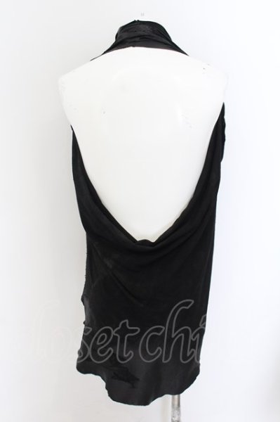 画像5: IFSIXWASNINE / ROSE　レザーベスト F ブラック O-24-09-30-011-IF-to-YM-ZT247 (5)