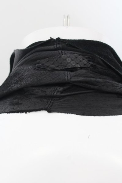 画像6: IFSIXWASNINE / ROSE　レザーベスト F ブラック O-24-09-30-011-IF-to-YM-ZT247 (6)