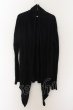 画像3: kiryuyrik / Lacy JQD Shawl　カーディガン S ブラック O-24-09-30-012-ki-to-YM-ZT057 (3)