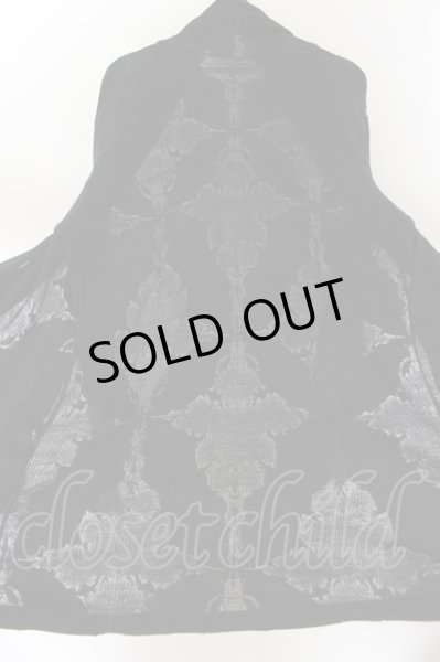 画像5: kiryuyrik / Lacy JQD Shawl　カーディガン S ブラック O-24-09-30-012-ki-to-YM-ZT057 (5)