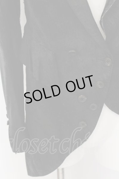 画像2: IFSIXWASNINE / PARADISSO/JK water buffalo button JANGLE デストロイレザージャケット 1(レディース) ブラック O-24-09-30-013-IF-ja-YM-OS (2)