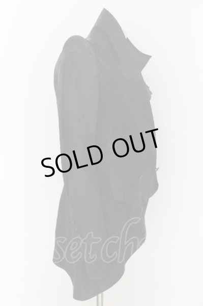 画像5: IFSIXWASNINE / PARADISSO/JK water buffalo button JANGLE デストロイレザージャケット 1(レディース) ブラック O-24-09-30-013-IF-ja-YM-OS (5)