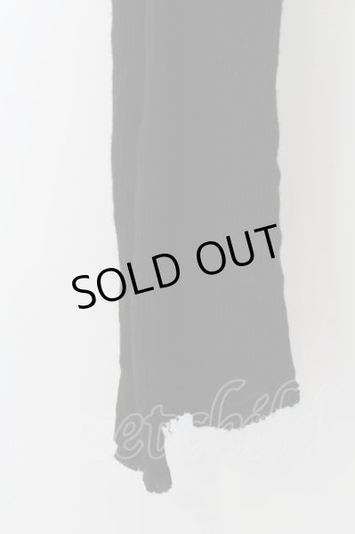 画像4: KMRii / MAGNOLIA DESTROY SUSPENDERS CARDIGAN   ブラック O-24-10-10-002-KM-to-YM-OS (4)