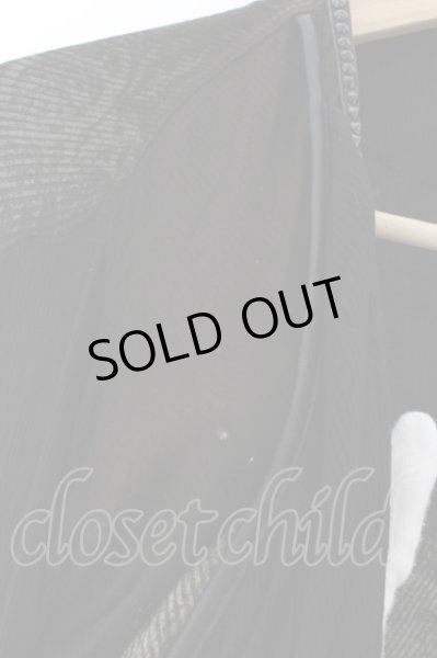 画像5: KMRii / MAGNOLIA DESTROY SUSPENDERS CARDIGAN   ブラック O-24-10-10-002-KM-to-YM-OS (5)