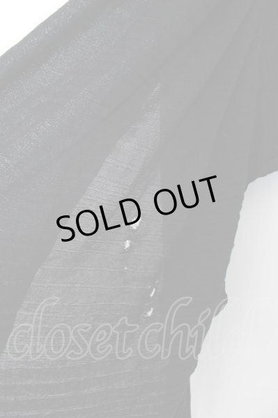 画像2: LGB / CARDI/STL　リブカーディガン 0 ブラック O-24-10-10-003-LG-to-YM-OS (2)