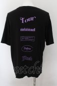 画像2: 【WINTERセール】BLACK MORAL / NINTH TOUR FINAL Tシャツ  ブラック O-24-10-10-050-BL-ts-YM-ZT089 (2)