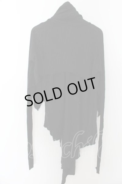 画像5: LGB / CARDI/STL　リブカーディガン 0 ブラック O-24-10-10-003-LG-to-YM-OS (5)