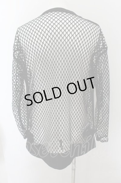 画像2: ALTER VENOMV / メッシュブルゾン  ブラック O-24-10-10-055-AL-ja-YM-ZT089 (2)