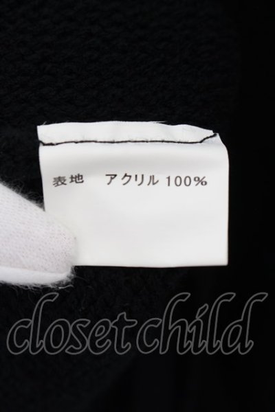 画像3: 【WINTERセール】MIDAS / フェザーコードポンチョ  ブラック O-24-10-10-056-MI-to-YM-ZT089