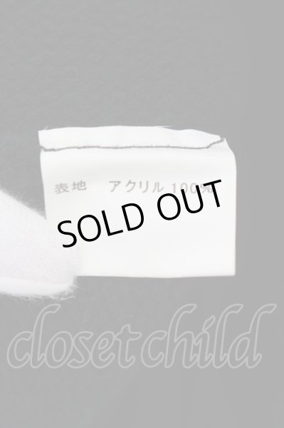 画像3: MIDAS / フェザーコードポンチョ  ブラック O-24-10-10-056-MI-to-YM-ZT089 (3)