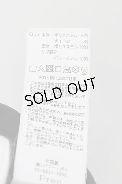 画像3: CIVARIZE / プリントサテンビッグブルゾン F ブラック O-24-10-10-065-CI-ja-YM-ZY (3)