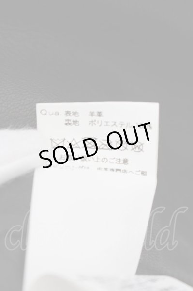 画像3: CIVARIZE / ベジタブルタンニングシープレザーダブルライダースジャケット 46 ブラック O-24-10-10-066-CI-ou-YM-ZS (3)