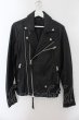 画像1: CIVARIZE / Calamity ラムレザーダブルライダースジャケット 46 ブラック O-24-10-10-067-CI-ou-YM-ZY (1)