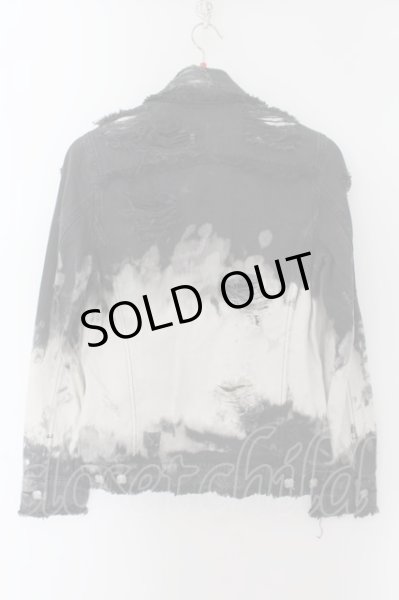 画像2: MIDAS / グラデーションデストロイデニムジャケット Gジャン M グレーｘホワイト O-24-10-10-069-MI-ja-YM-OS (2)