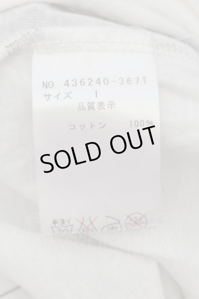 画像3: NO ID. / RoseプリントVネックTシャツ 1 マルチxホワイト O-24-10-10-072-NO-ts-YM-ZT089 (3)