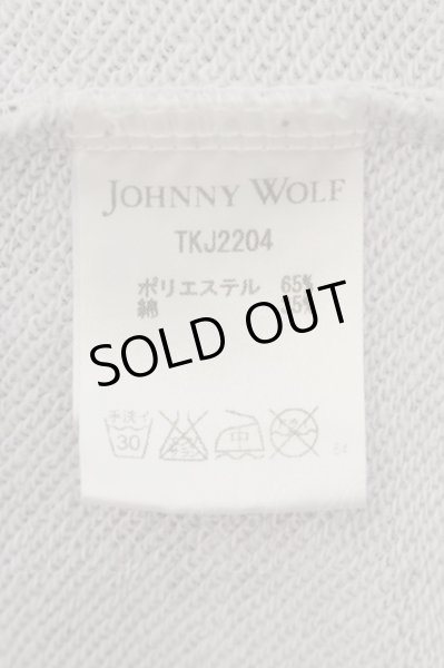 画像3: JOHNNY WOLF / DOLLAR_BILLプルオーバーパーカー 2 ホワイト O-24-10-10-076-JO-to-YM-ZT378 (3)
