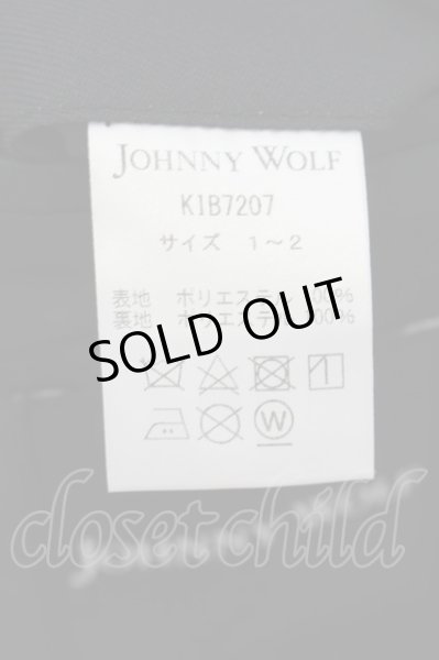 画像3: JOHNNY WOLF / STUDENT-FIORE(スチューデント-フィオーレ)フラワー柄テーラードジャケット 1-2 ブラック O-24-10-10-078-JO-ja-YM-OS (3)