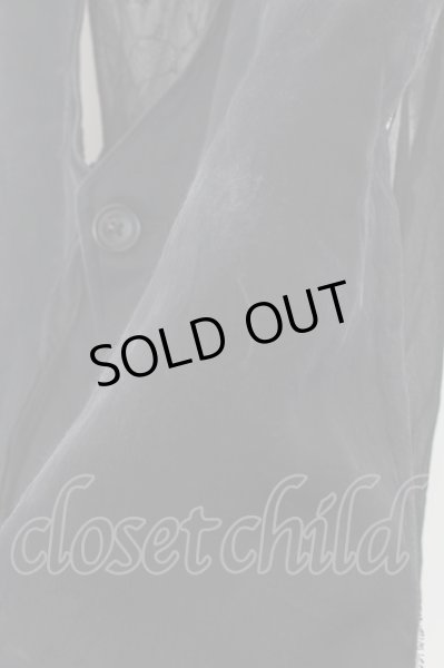 画像3: IFSIXWASNINE / VEST KERALA バックレースベスト 0 ブラック O-24-10-10-005-IF-to-YM-OS (3)