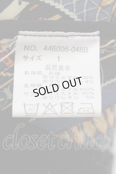 画像3: 【WINTERセール】NO ID. BLACK / バンダナプリントジップアップブルゾンジャケット 1 マルチ O-24-10-10-084-NO-ja-YM-ZT369