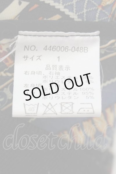 画像3: NO ID. BLACK / バンダナプリントジップアップブルゾンジャケット 1 マルチ O-24-10-10-084-NO-ja-YM-ZT369 (3)