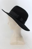 画像3: 【WINTERセール】MARDI GRAS / 金糸刺繍ツバ広ハット  ブラック O-24-10-10-110-MA-za-YM-ZT134