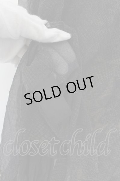 画像6: IFSIXWASNINE / TXS-4/W パイソンバルーン袖シャツ 1 ブラウンｘブラック O-24-10-10-006-IF-sh-YM-OS (6)