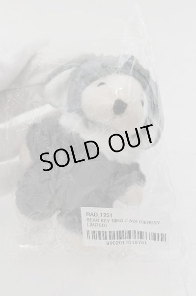 画像2: BLACK MORAL / ベアーキーリング  グレー O-24-10-10-115-BL-za-YM-ZT412 (2)