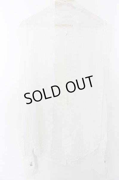 画像7: IFSIXWASNINE / TXS-4/W-LC バックレースバルーン袖シャツ 1（レディース） ホワイト O-24-10-10-007-IF-sh-YM-OS (7)